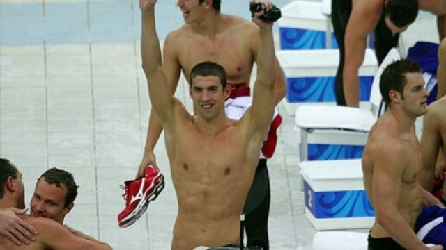 Michael Phelps vince la sua ottava medaglia d'oro olimpica - &copy; Wikipedia.