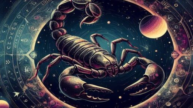 Segno dello Scorpione generato con &copy; AI Copilot