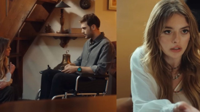 Melis Sezen (Deva) e Samet Kaan Kuyucu (Armağan) - screenshot &copy; La rosa della vendetta.