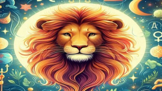Segno del Leone generato con &copy; AI Copilot.