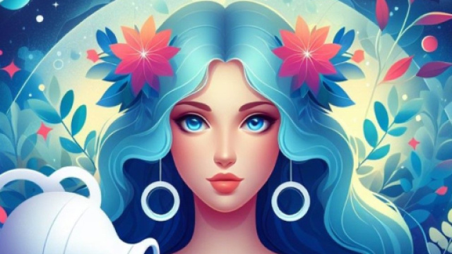 Segno dell'Acquario generato con &copy; AI Copilot.