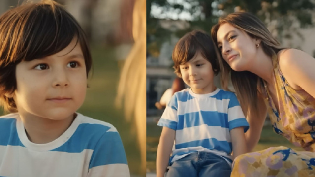 Deva insieme a suo figlio &Ccedil;emal - screenshot &copy; La rosa della vendetta.