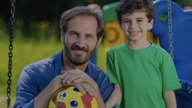 Maurizio Aiello e Damiano Zagaro ( Alberto Palladini e Federico Palladini) in una scena di un posto al sole &copy;