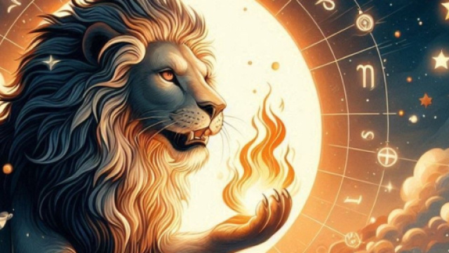Segno del Leone generato con &copy; AI Copilot.