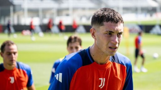 Matias Soul&egrave;, attaccante della Juventus. Foto &copy; Juventus