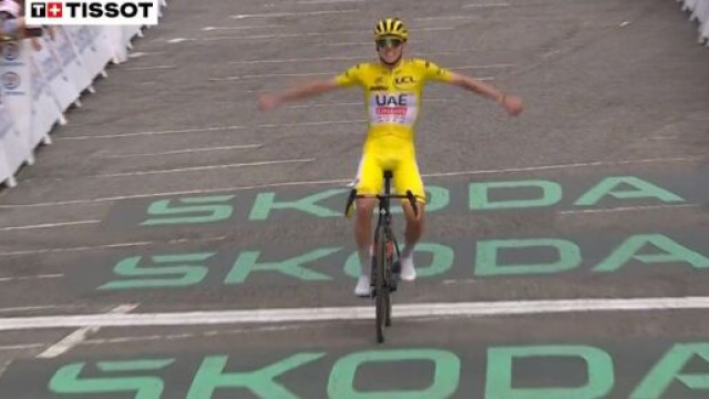 Tadej Pogacar - Screenshot &copy; Eurosport