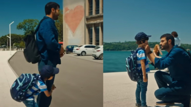 &Ccedil;emal ritrova il padre G&uuml;lcemal - screenshot &copy; La rosa della vendetta.