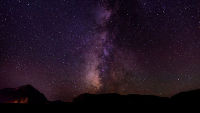 Volta celeste sulle montagne - &copy; Pixabay.