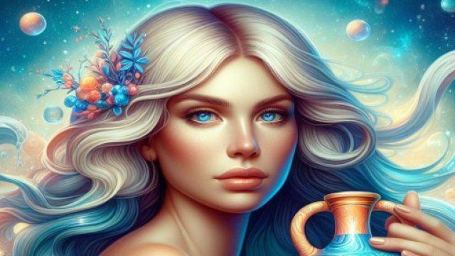 Segno dell'Acquario generato con &copy; AI Copilot