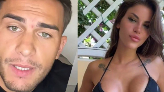 Raul Dumitras e Nicole Belloni - screenshot &copy; Instagram.