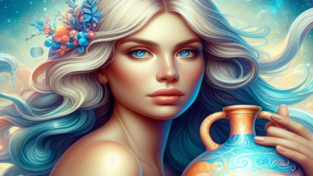 Segno dell'Acquario generato con &copy; AI Copilot.