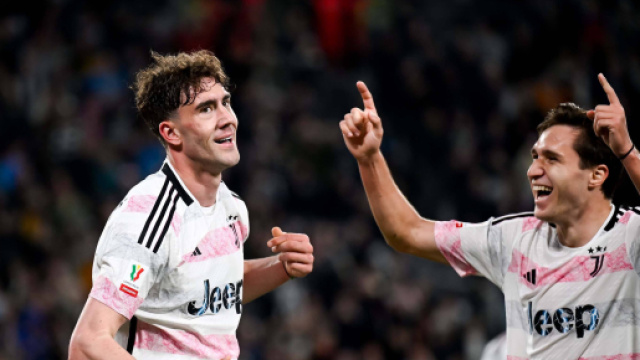 Dusan Vlahovic e Federico Chiesa, attaccanti Juventus &copy;️ foto profilo X Juventus FC.