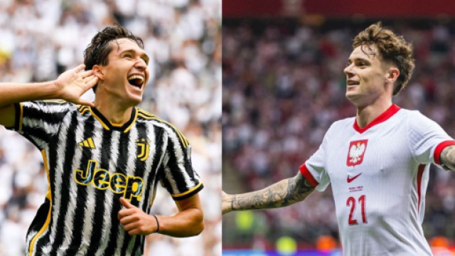 Federico Chiesa, attaccante della Juventus. Foto &copy; Juventus. Nicola Zalewski, esterno della Roma. Foto &copy; Instragam/Zalewski