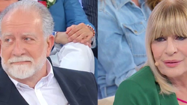 Pietro Del Pozzo e Gemma Galgani - screenshot &copy; Canale 5.