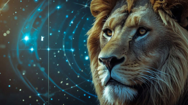 Segno zodiacale del Leone - &copy; Foto Bing IA.