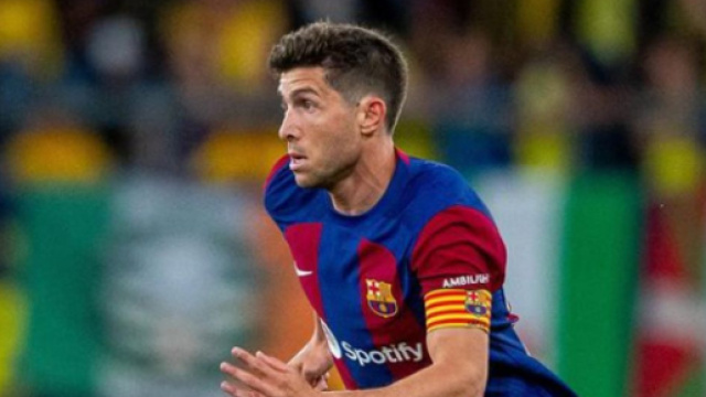 Sergi Roberto con la maglia del Barcellona &copy; profilo Instagram sergiroberto