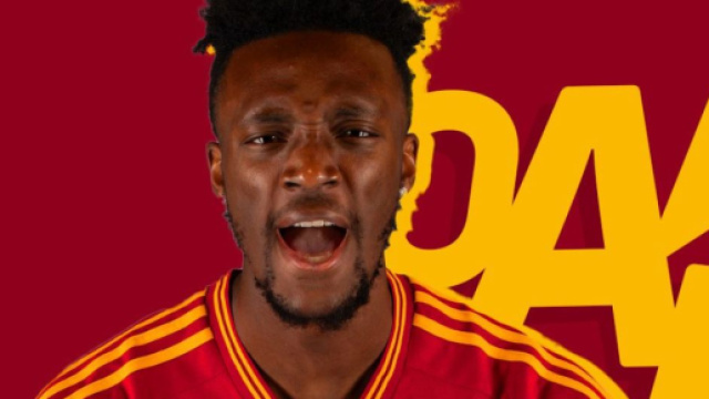 Tammy Abraham, attaccante della Roma. Foto &copy; AS Roma