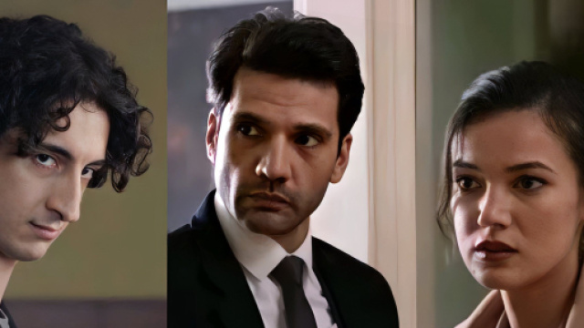 Engin, Ylgaz e Ceylin - screenshot &copy; Segreti di famiglia
