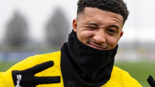 Jadon Sanchio, esterno del Manchester United. Foto &copy; X/Sancho