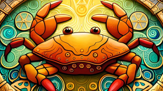 Segno zodiacale del Cancro - &copy; Bing IA.