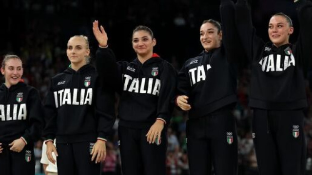 La squadra di ginnastica artistica dell'Italia a Parigi 2024 - &copy; olympics.com