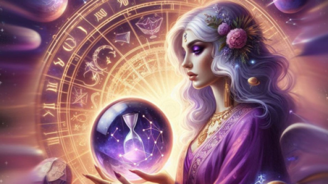 Veggente delle novit&agrave; zodiacali - &copy; Bing IA