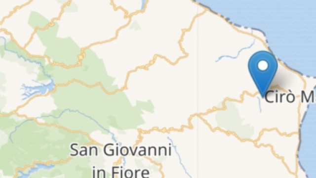 Terremoto a Cir&ograve; e Umbriatico - &reg; INGV.It