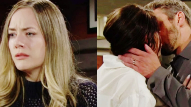 Liam lascia Hope e corre da Steffy, scena di Beautiful &copy; CBS