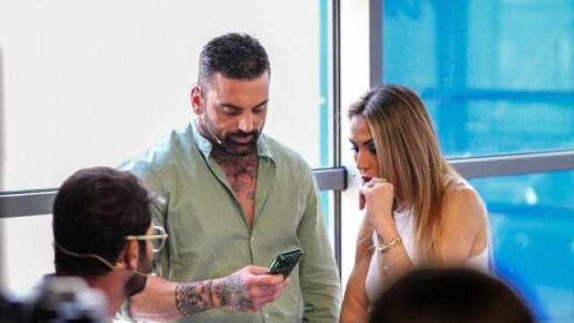 Ida Platano e Mario Cusitore &copy; Canale 5