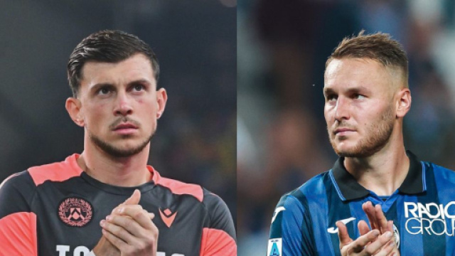 Lazar Samardzic, foto &copy; Udinese Calcio e Teun Koopmeiners, foto &copy; Atalanta BC