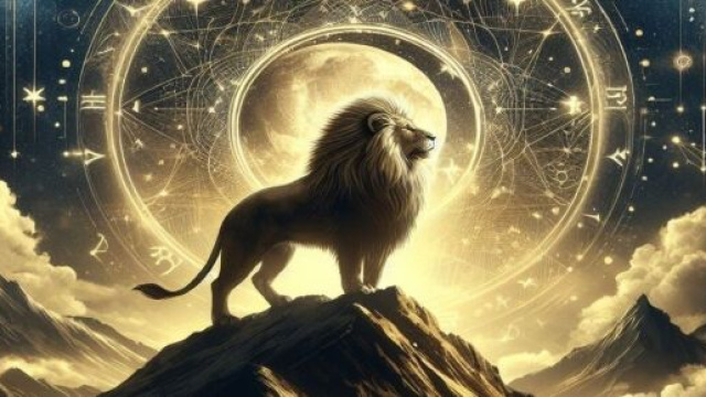 Segno del Leone generato con &copy; AI Copilot.