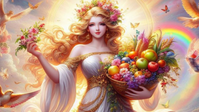 Dea della buona fortuna - &copy; Foto Bing IA.