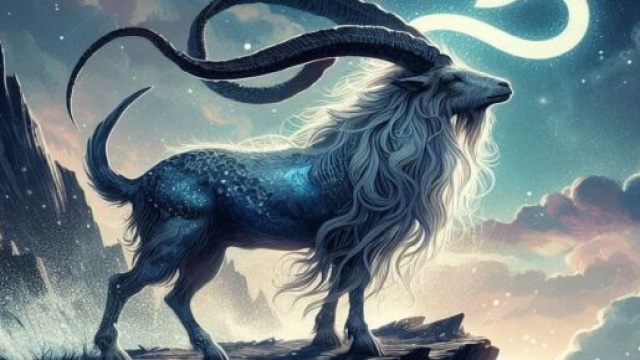 Segno del Capricorno generato con &copy; AI Copilot.