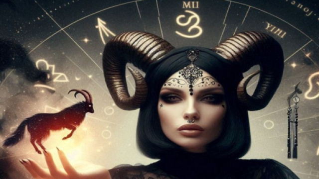 Segno del Capricorno generato con &copy; AI Copilot.