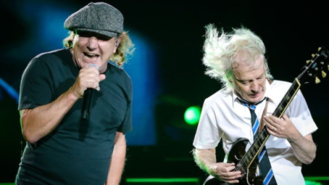 Foto promozionale per il Power Up Tour. &copy;AC/DC
