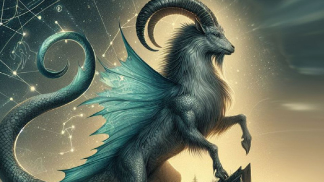 Segno zodiacale del Capricorno - &copy; Bing IA.