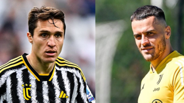 Federico Chiesa e Filip Kostic &copy; Juventus FC
