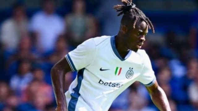 Bisseck in azione con l'Inter - Profilo &copy; Instagram Bisseck.