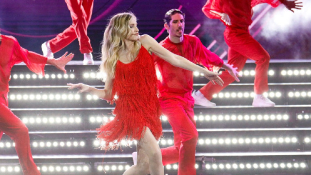 In foto Lorella Cuccarini &copy; Mediaset.