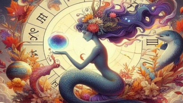 Segni zodiacali generato con &copy; AI Copilot