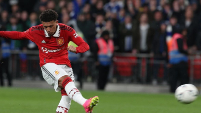 Jadon Sancho, esterno del Manchester United. Foto &copy; X/Sancho