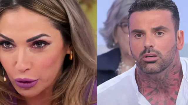 Mario Cusitore e Ida Platano - screenshot &copy; Canale 5.