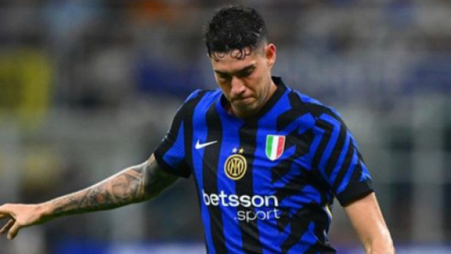 Bastoni in azione con l'Inter - Instagram &copy; Bastoni.