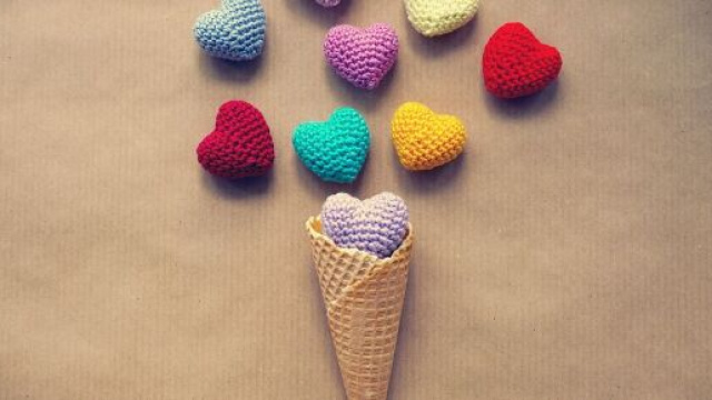 Gelato con tanti cuoricini &copy; Pixabay