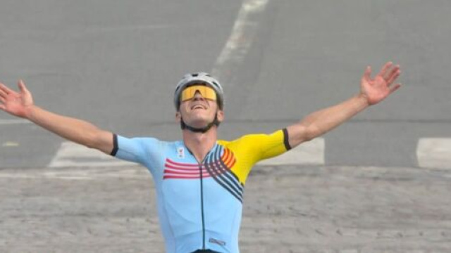 Remco Evenepoel - Screenshot &copy; Eurosport