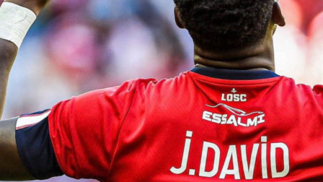 Jonathan David, attaccante del Lille. Foto &copy; X/David