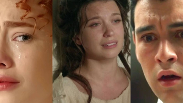 Leonor, Martina e Curro - screenshot &copy; La Promessa.