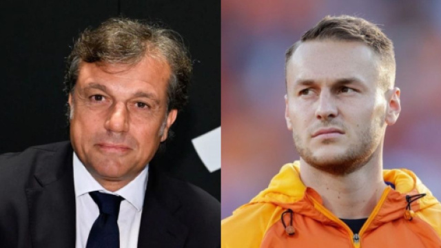 Cristiano Giuntoli &copy; Juventus FC e Teun Koopmeiners &copy; Atalanta Bergamasca Calcio