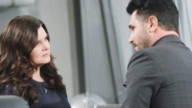 Bill e Katie di Beautiful &copy; Canale 5.