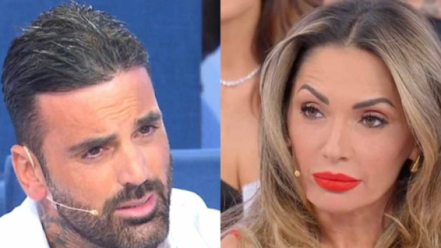 Mario Cusitore e Ida Platano - screenshot Uomini e Donne &copy; Canale 5